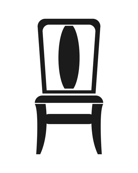 Single chair icon — Stock Vector