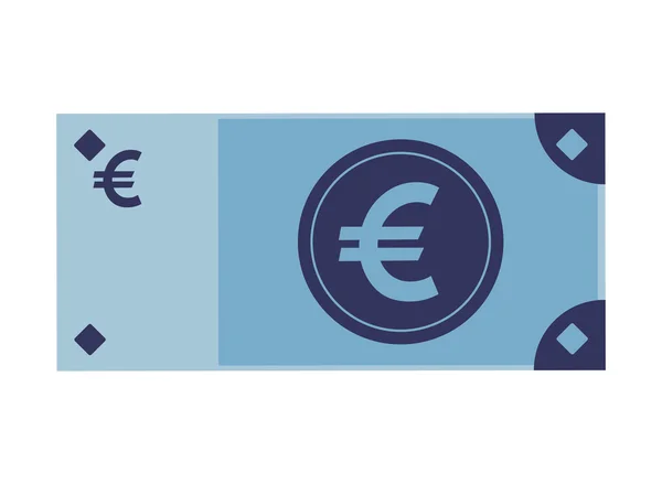 Euro symbol icon — Stock Vector