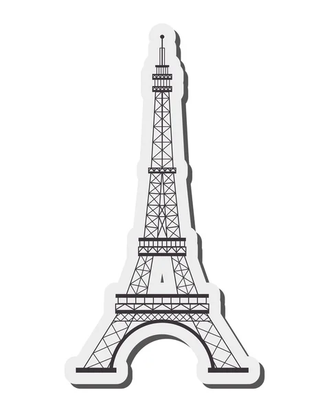 Tour eiffel ikona — Wektor stockowy