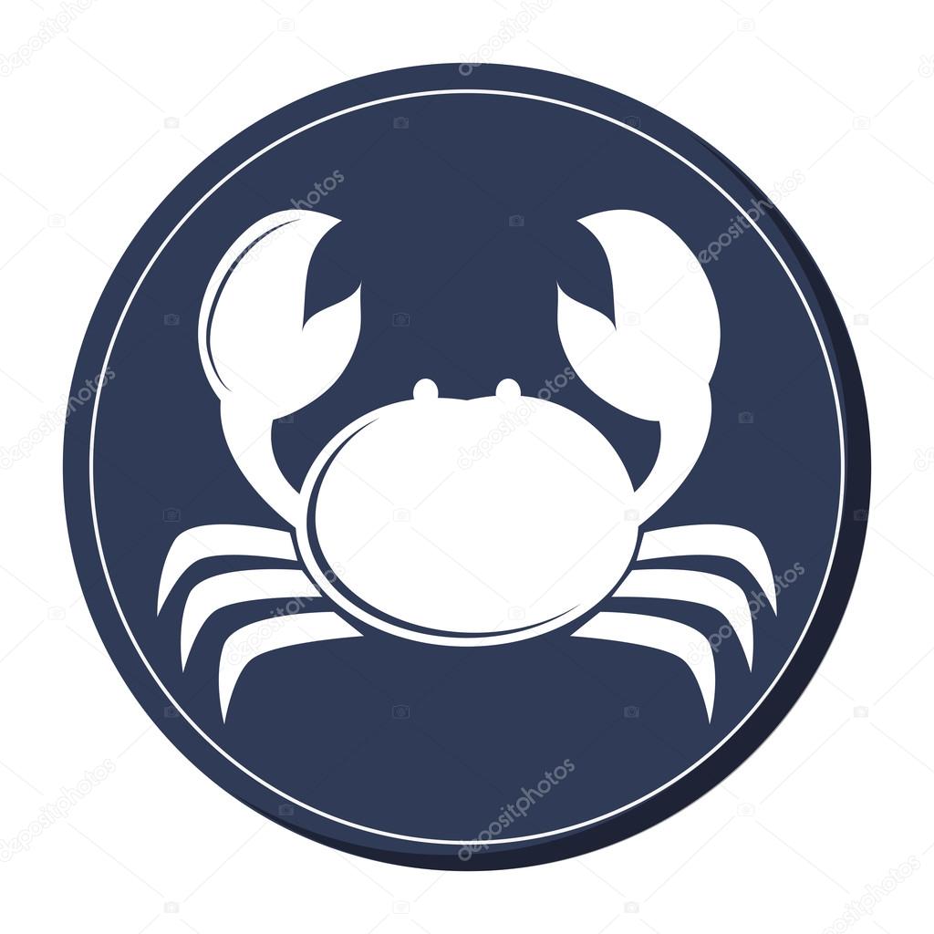 Cartoon crab icon Stock Vector by ©jemastock 119381338