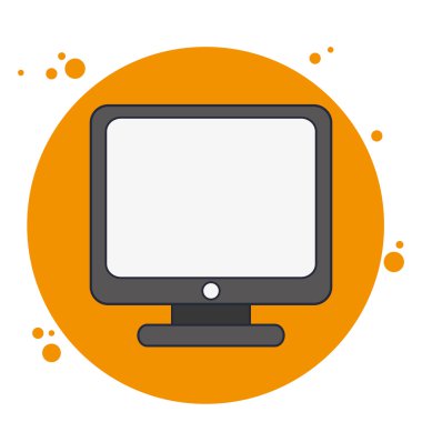 bilgisayar becerikli alet teknoloji kutsal kişilerin resmi. Vektör grafiği