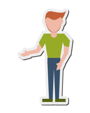 yüzü olmayan adam simgesi