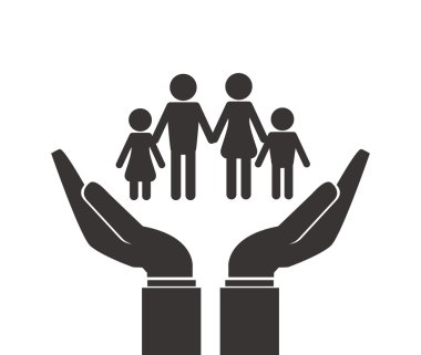 barınak el ile aile simgesi