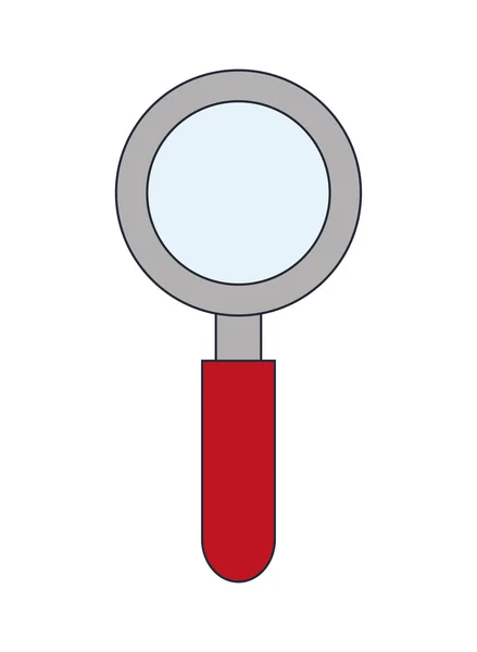 Vergrootglas pictogram — Stockvector