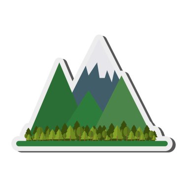 dağ ve orman simgesi