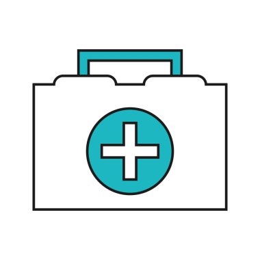 İlk yardım çantası simgesi