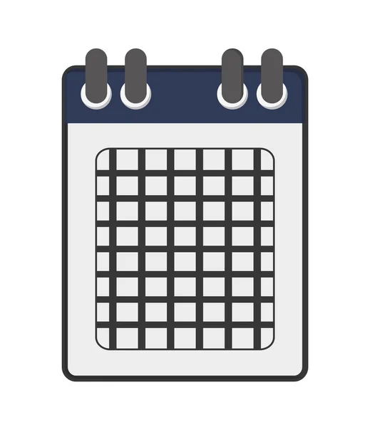 Εικονίδιο του ενιαίου ημερολογίου — Διανυσματικό Αρχείο