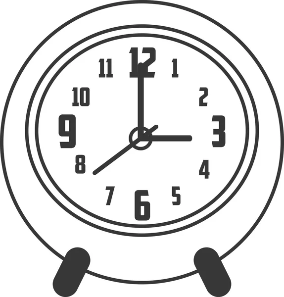 Icono del reloj despertador — Archivo Imágenes Vectoriales