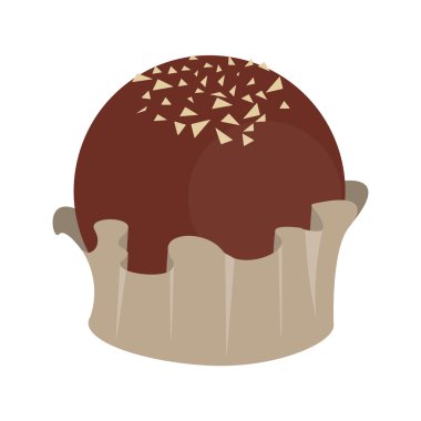 şeker çikolata simgesi dekore edilmiş