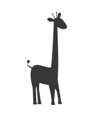 zürafa çizgi film simgesi