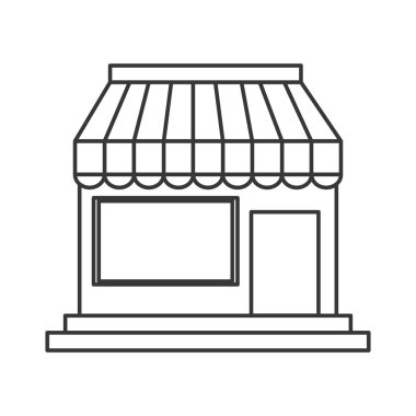 Küçük bir dükkanda simgesi