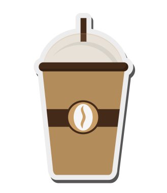 Tek kullanımlık kahve bardağı simgesi