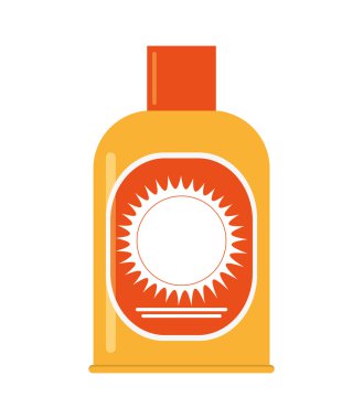 Güneş koruyucu losyon simgesi