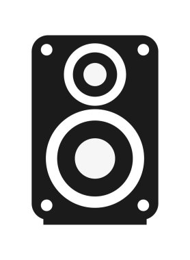 Tek hoparlör simgesi