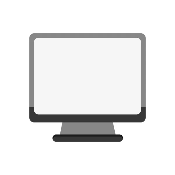 Ikona monitora komputerowego — Wektor stockowy