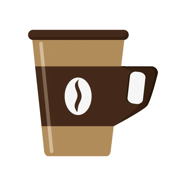 可处置的咖啡杯图标 — 图库矢量图片