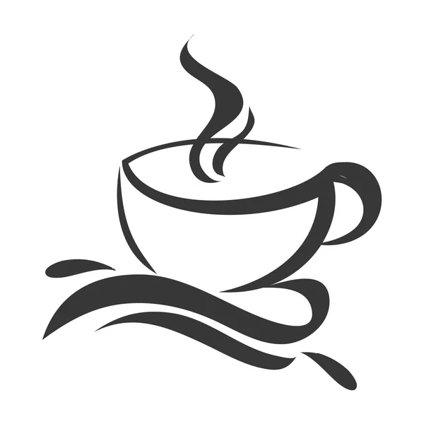 Kahvikupin kuvake — vektorikuva