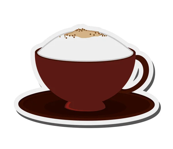 Koffiecup Icoon — Stockvector