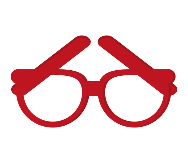 Ícone de óculos únicos —  Vetores de Stock