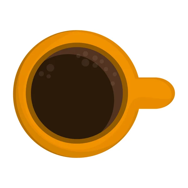 Pictograma ceașcă cafea — Vector de stoc