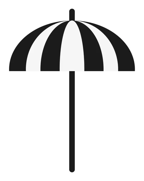 Icône de parasol unique — Image vectorielle