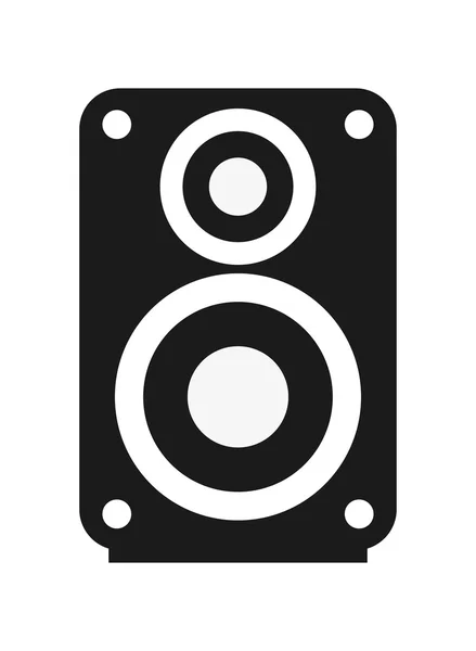 Ein-Lautsprecher-Symbol — Stockvektor