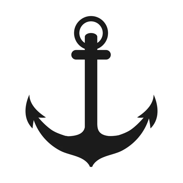 Icona di ancoraggio singolo — Vettoriale Stock