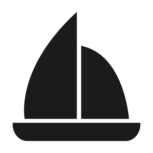 Sail boat icon — Stock Vector