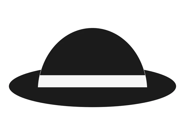Значок одной шляпы — стоковый вектор