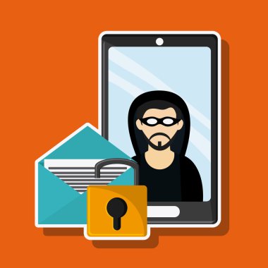 Siber ve sistem güvenlik simgesi