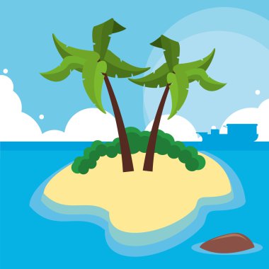 tatil cenneti Adası seyahat