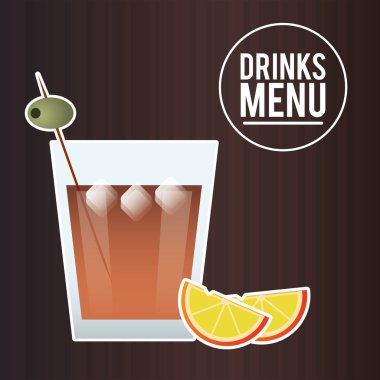 kokteyl zeytin turuncu cam yaz alkol kutsal kişilerin resmi