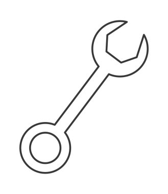 İngiliz anahtarı aracı simgesi