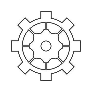 Tek dişli simgesini