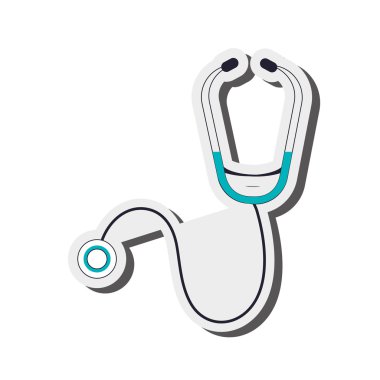 Tek stetoskop simgesi