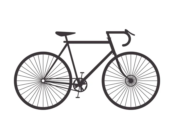 Ikona jeden rower — Wektor stockowy