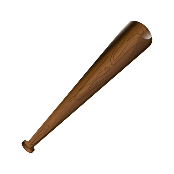 Baseball bat ikona — Wektor stockowy