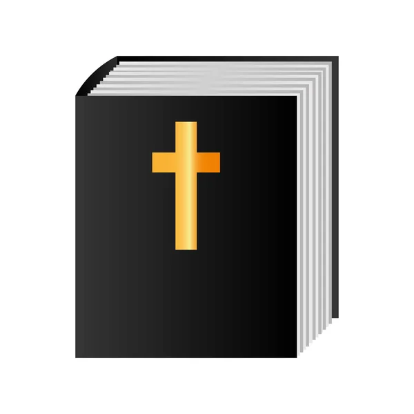 Icono de la Biblia santa — Vector de stock