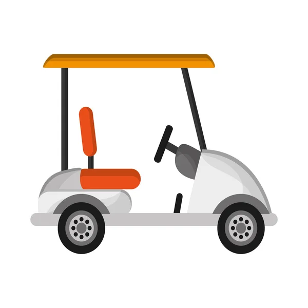 Icono de coche de golf — Archivo Imágenes Vectoriales