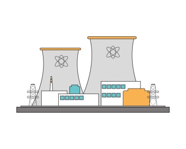 Nükleer santral simgesi