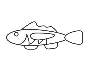 Tek balık simgesi