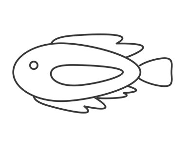 Tek balık simgesi