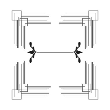 açısal vintage Çerçevesi simgesi