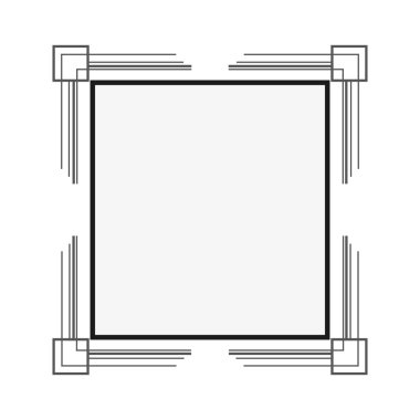 açısal vintage Çerçevesi simgesi