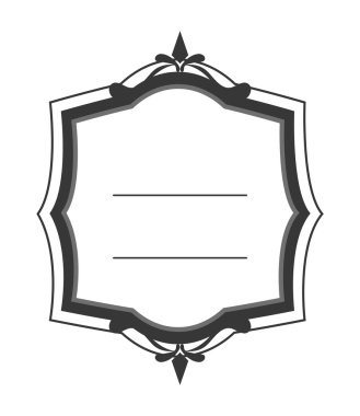 açısal vintage Çerçevesi simgesi