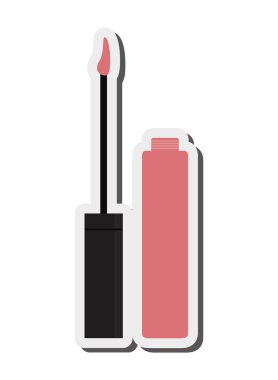 Dudak kremi veya parlak simgesi