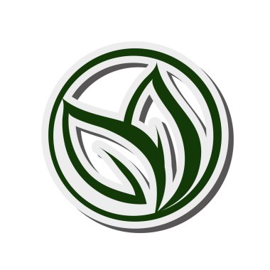 soyut doğa simgesi bırakır