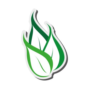 yaprakları doğa simgesi