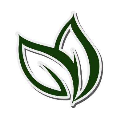 soyut doğa simgesi bırakır