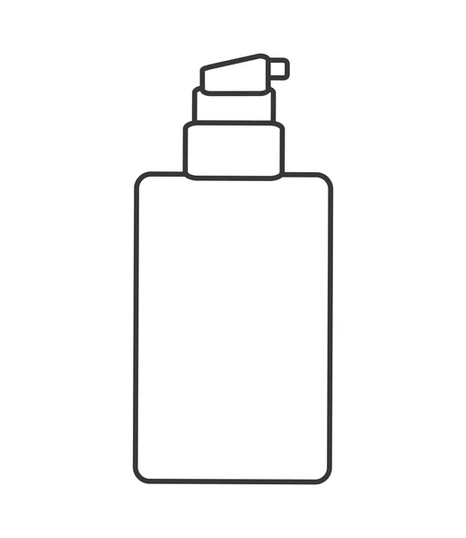 Ícone de garrafa cosmética —  Vetores de Stock